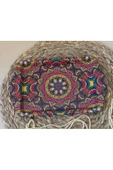 Çini/Mandala Temalı Mini Sunum Tepsisi - 1 Adet thumbnail 2