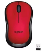 Logitech M220 910-004880 Kırmızı Sessiz Optik Kablosuz Mouse thumbnail 1