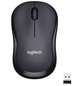 Logitech M220 Sessiz Kompakt Kablosuz Mouse - Siyah thumbnail 1