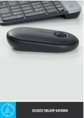 Logitech Pebble M350 Sessiz Optik Kablosuz Mouse - Siyah thumbnail 4