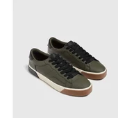 Pull & Bear Detaylı Basic Spor Ayakkabı Yeşil thumbnail 1