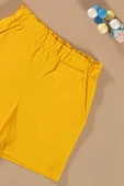 Batik Yıkamalı Sarı Tshirt Şort Takım thumbnail 2