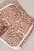 Leopar Baskılı Tshirt Şort Alt Üst Takım thumbnail 3