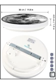 Gökyüzü Panel Moon Led Aplik 30 cm Çap 25watt thumbnail 5