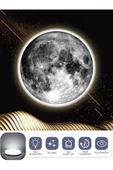 Gökyüzü Panel Moon Led Aplik 30 cm Çap 25watt thumbnail 6