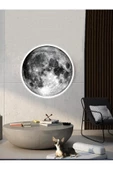 Gökyüzü Panel Moon Led Aplik 30 cm Çap 25watt thumbnail 1
