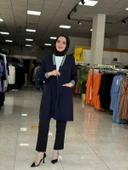 Melisa Takım Lacivert thumbnail 1