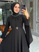 Abiye Elbise Siyah thumbnail 2