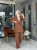 Bürümcük Şal Yaka Takım-Taba thumbnail 3