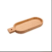 Bambu Sunum Tabağı Salata Meyve Çerez Kasesi thumbnail 1