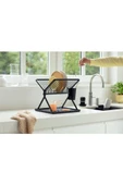 Brabantia Katlanabilir Bulaşıklık Dark Grey thumbnail 3