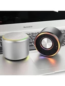 Logia Mini S 5W Bluetooth Hoparlör Gümüş thumbnail 5