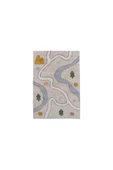 Furry Map Halı (120x180 cm) thumbnail 1
