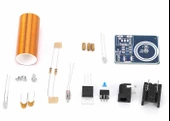 Demonte Mini Tesla Bobin Kit Modül  Kablosuz Enerji İletimi BD243 DC 9 / 12V Temassız Elektrik Transformatör Plazma Aktarım Proje Ödev Lehimleme Eğitim Seti thumbnail 6