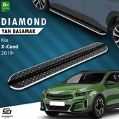 S-Dizayn Kia XCeed Diamond Krom Yan Basamak 183 Cm 2019 Üzeri thumbnail 1