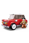 Model Bricks Kırmızı Retro Araba thumbnail 2