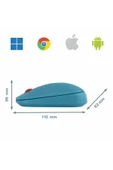 Cosy Kablosuz Mouse Mavi 65310061 thumbnail 3