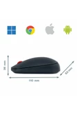 Cosy Kablosuz Mouse Gri 65310089 thumbnail 4