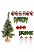 Yılbaşı Yeşil Çam Ağacı 60 cm Set-2 thumbnail 2