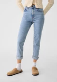 Stradivarius 1465 Slim fit mom jean thumbnail 1