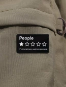 People Yazılı Broş thumbnail 1