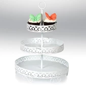 Metal Cupcake Standı 3 Katlı Kek Standı thumbnail 1