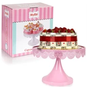 Metal Cupcake Standı Pembe Kek Standı thumbnail 1