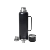 Campout Çift Katmanlı Termos 1500 ml Siyah thumbnail 3