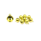 Metal Çıngırak Zil  1 CM (2000 Adet)  Gold thumbnail 1