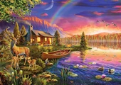 Ks Games Göl Kenarı 500 Parça Puzzle thumbnail 1