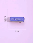 Be Happy Yazılı Broş thumbnail 2
