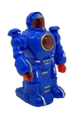 Çarp Dön Sesli Işıklı Robot 16 Cm Mavi thumbnail 2