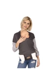 Sevi Bebe Bel Destekli Sling Gri thumbnail 1