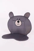 JUSSO Bear Sevimli Ayı Mama Sandalyesi Minderi Gri thumbnail 1