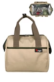Stylo Beach Bag Termos Çanta - Bej thumbnail 2