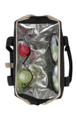 Stylo Beach Bag Termos Çanta - Siyah thumbnail 3
