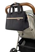 Stylo Beach Bag Termos Çanta - Siyah thumbnail 4