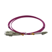 FİBER PATCH CORD SC-LC MM DUPLEX 50/125 OM4 2 MT thumbnail 1