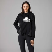 Ellesse Kapüşonlu Kadın Siyah Sweat EF201 thumbnail 6
