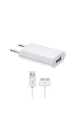 Apple Iphone 4/4s Uyumlu Şarj Aleti Ve Data Kablosu thumbnail 1