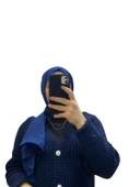 JAKARLI DİLİM DESENLİ ŞAL 1044 thumbnail 2