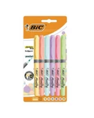 Bic Marking Fosforlu Kalem Pastel 6lı thumbnail 1