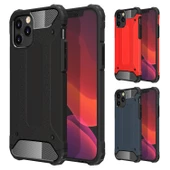 FitCase iPhone 12 Pro Max Zırh Tank Tam Koruma Arka Kapak thumbnail 1