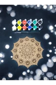 sharpart  sharp&art Ahşap Mandala Hobi Boyama Setleri thumbnail 2