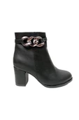 Emay 509 Deri Trend Fashion Kadın Bot thumbnail 3