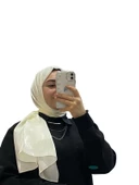 JAKARLI  DALGA DESENLİ ŞAL 1004 thumbnail 9