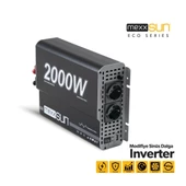 Mexxsun 12V 2000W Modifiye Sinüs İnverter thumbnail 2