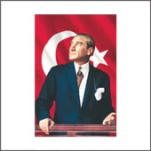 Atatürk Posteri - 1-100*150 cm thumbnail 1