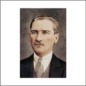 Atatürk Posteri - 3-150*225 cm thumbnail 1