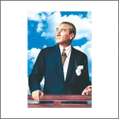 Atatürk Posteri - 2-150*225 cm thumbnail 1